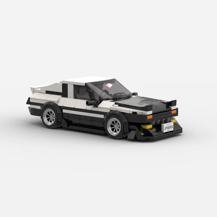 JPNBricks 1984 AE86 Sprinter Trueno GT-Apex Brick Car Model Kit