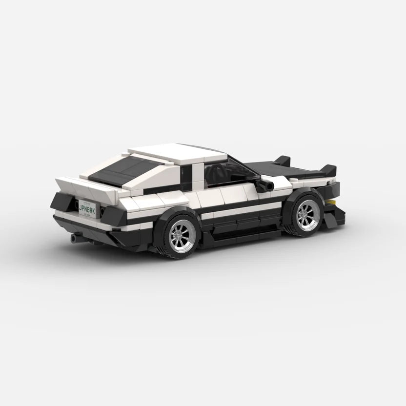 JPNBricks 1984 AE86 Sprinter Trueno GT-Apex Brick Car Model Kit