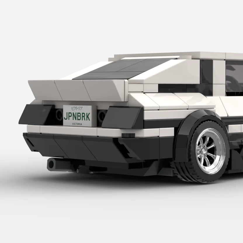 JPNBricks 1984 AE86 Sprinter Trueno GT-Apex Brick Car Model Kit