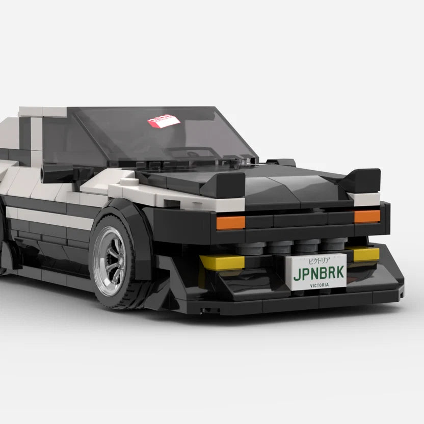 JPNBricks 1984 AE86 Sprinter Trueno GT-Apex Brick Car Model Kit