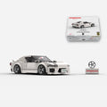 JPNBricks 2015 GT86 R K1X White Brick Car Model Kit