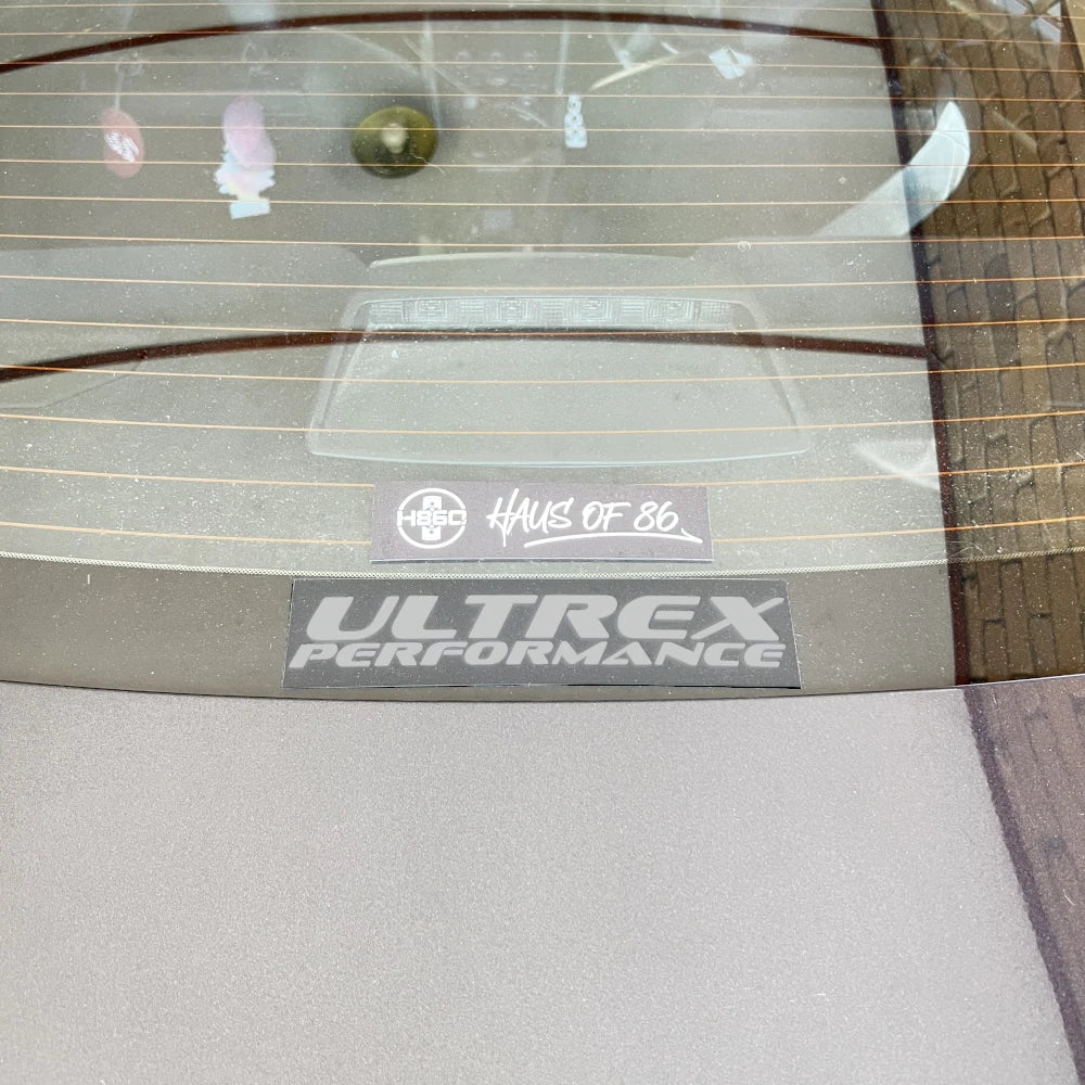 Haus of 86 Window Decal